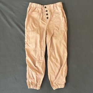 Free People Cadet Pull On Jogger‎ Women's Medium Pink
